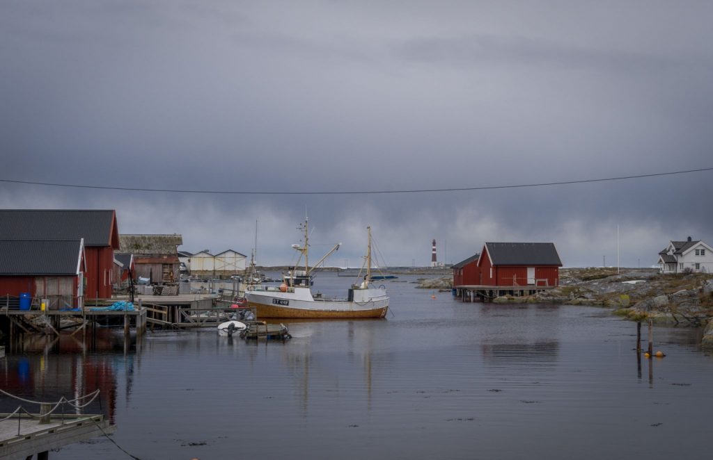 Fiskeværet Titran på Trøndelagskysten