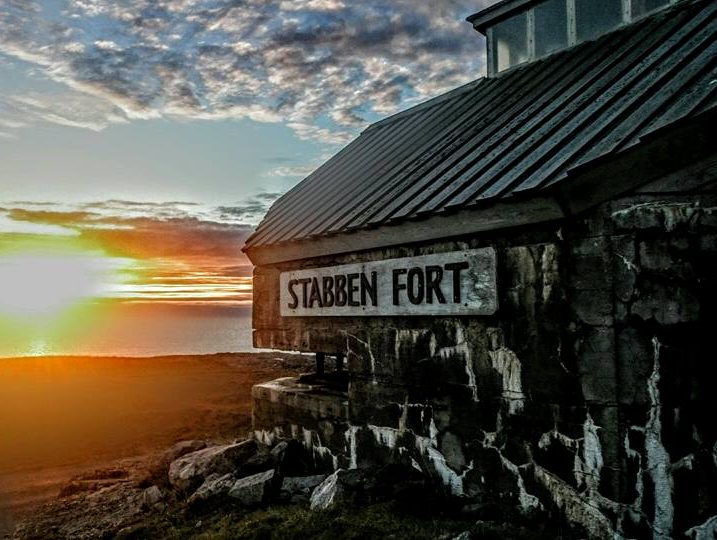 Stabben fort på Titran, Frøya på Trøndelagskysten