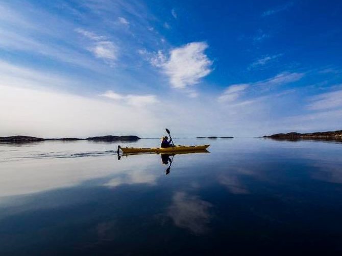 Padleopplevelser i Frøyas skjærgård, Øyrekka på Trøndelagskysten