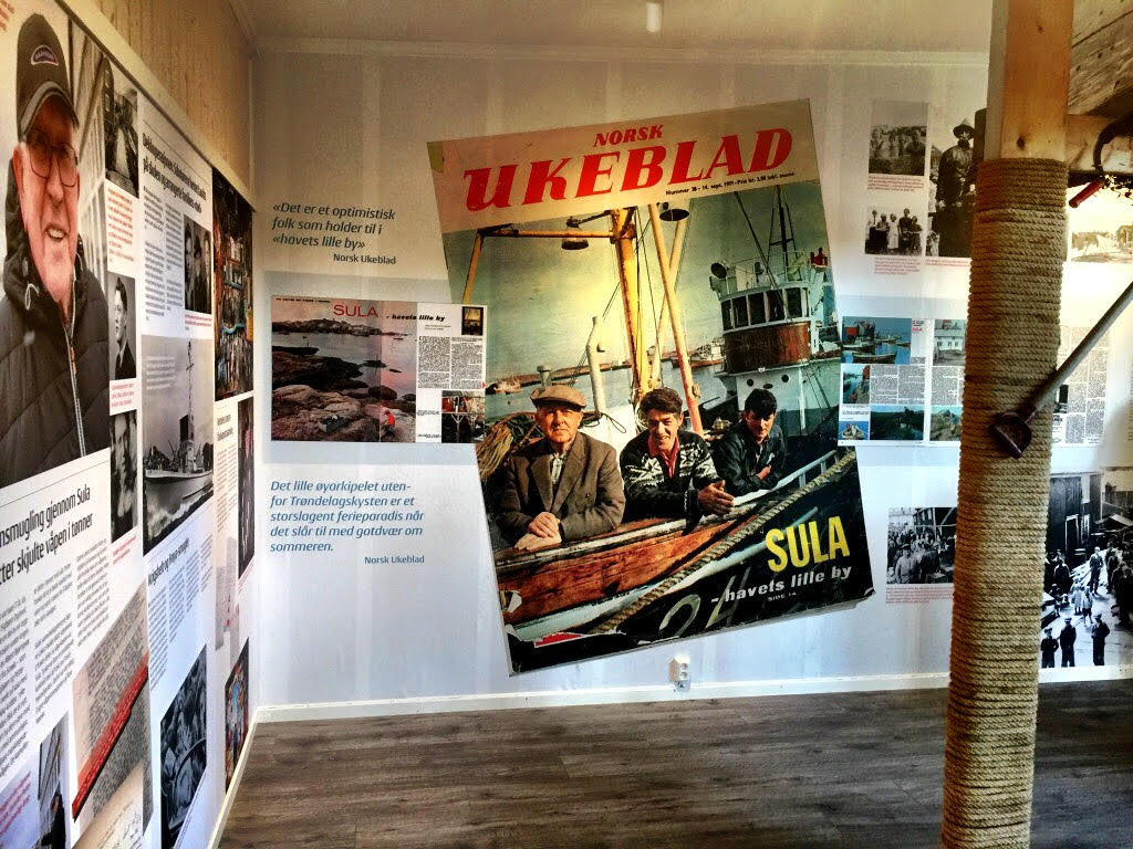 Sula Fiskeværsmuseum i Frøyas skjærgård på Trøndelagskysten.