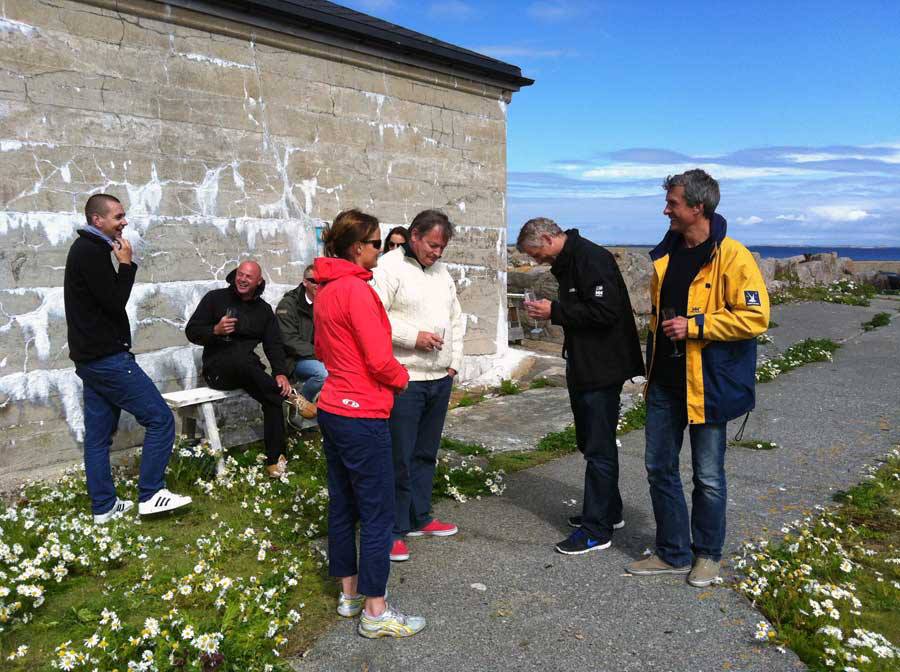 Firma- og venneturer i Frøyas skjærgård, Øyrekka på Trøndelagskysten