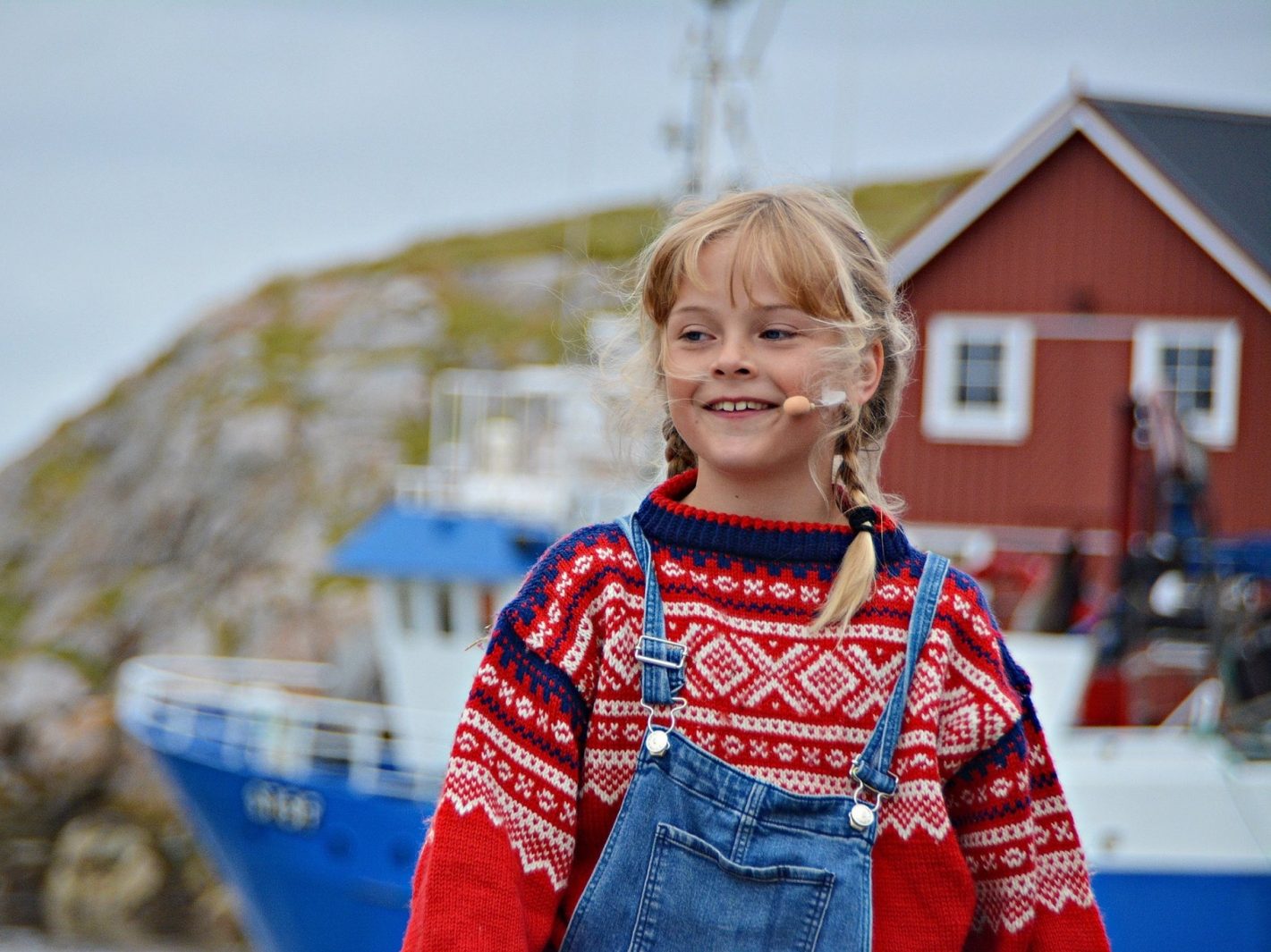 Oda fra havet. Et gripende spel som settes opp ved Kjeila i Mausund, Trøndelagskysten