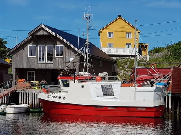 Gårdsøybrygga på Mausund - rorbuovernatting