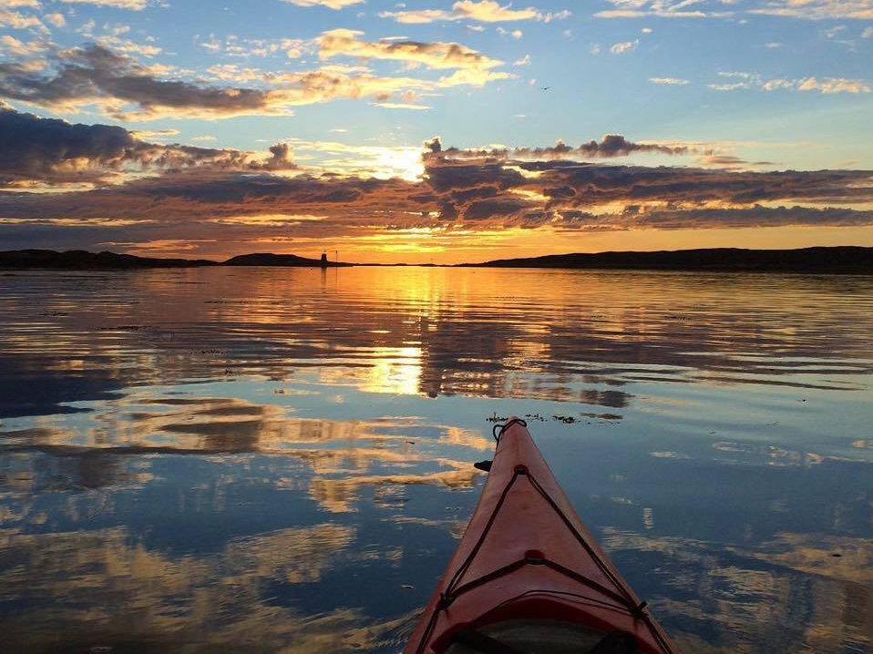 Padleopplevelser i Frøyas skjærgård, Øyrekka på Trøndelagskysten