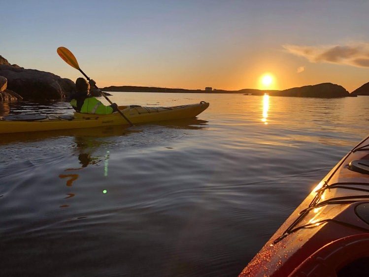 Padleopplevelser i Frøyas skjærgård, Øyrekka på Trøndelagskysten