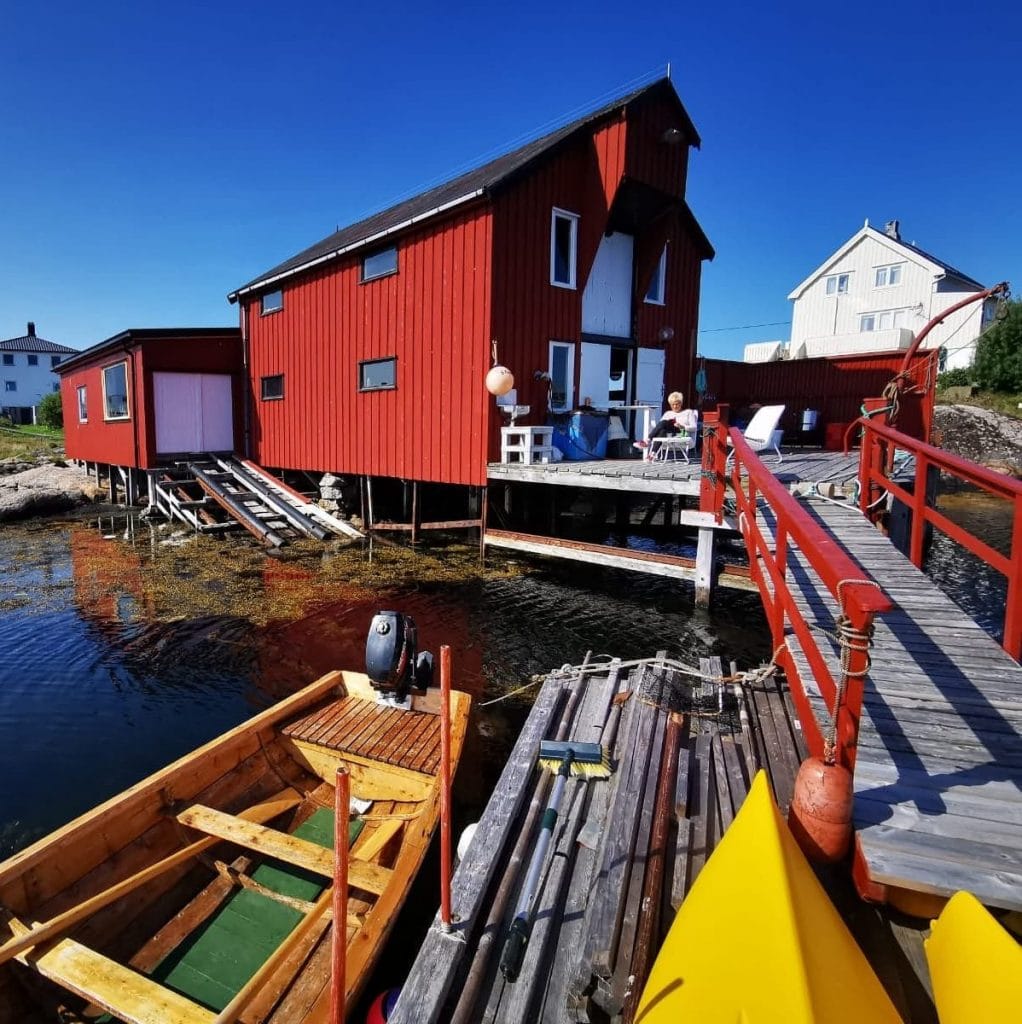 Atelier Staangsund i Frøyas skjærgård Øyrekka på Trøndelagskysten